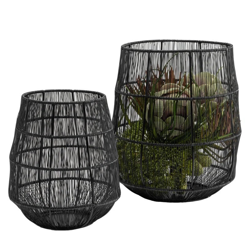 Mendelsohn Handmade Metal Decorative Bowl Set of 2