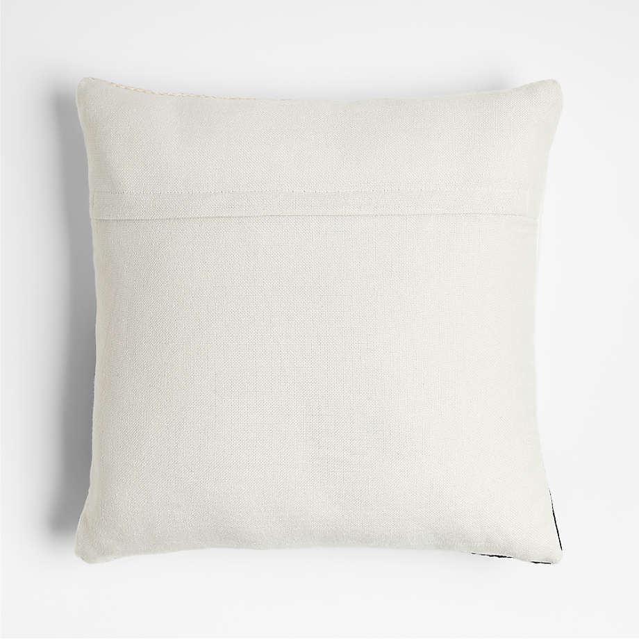 Monterey 20"x20" Black Outdoor Throw Pillow