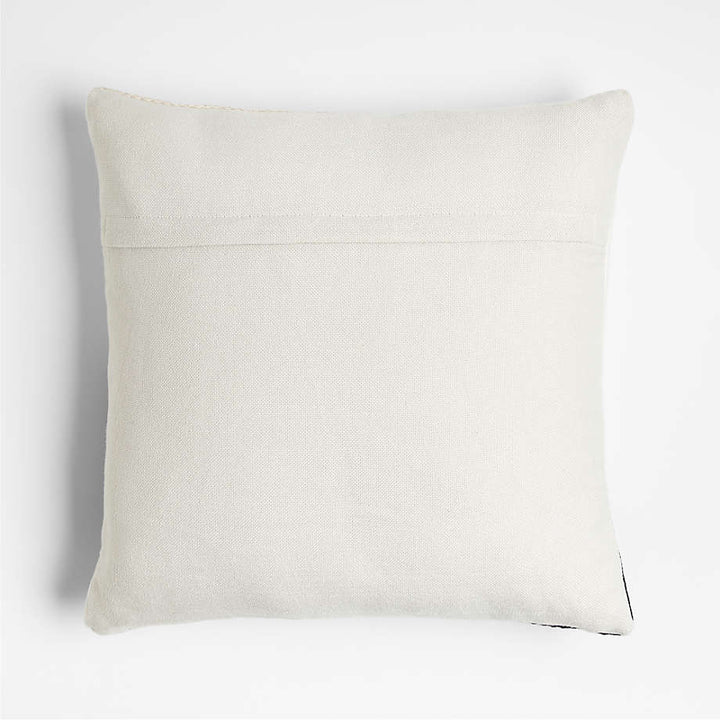Monterey 20"x20" Black Outdoor Throw Pillow