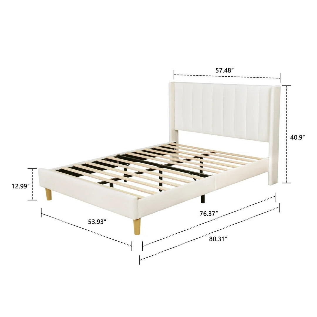 Eriksay Low Profile Upholstered Platform Bed