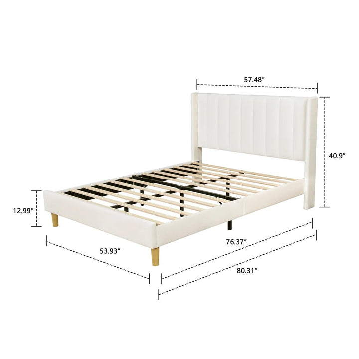 Eriksay Low Profile Upholstered Platform Bed