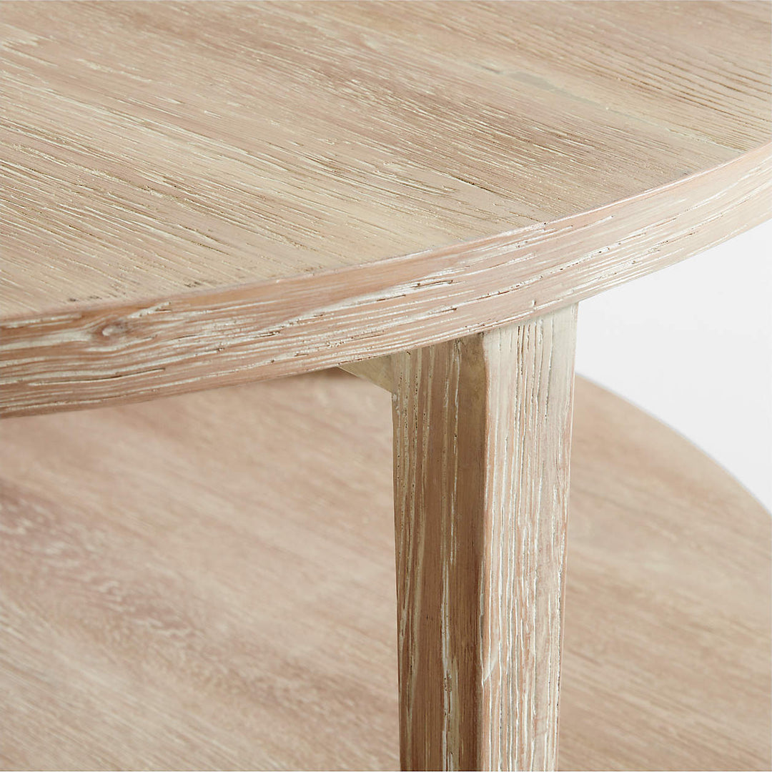 Clairemont Round Natural Coffee Table