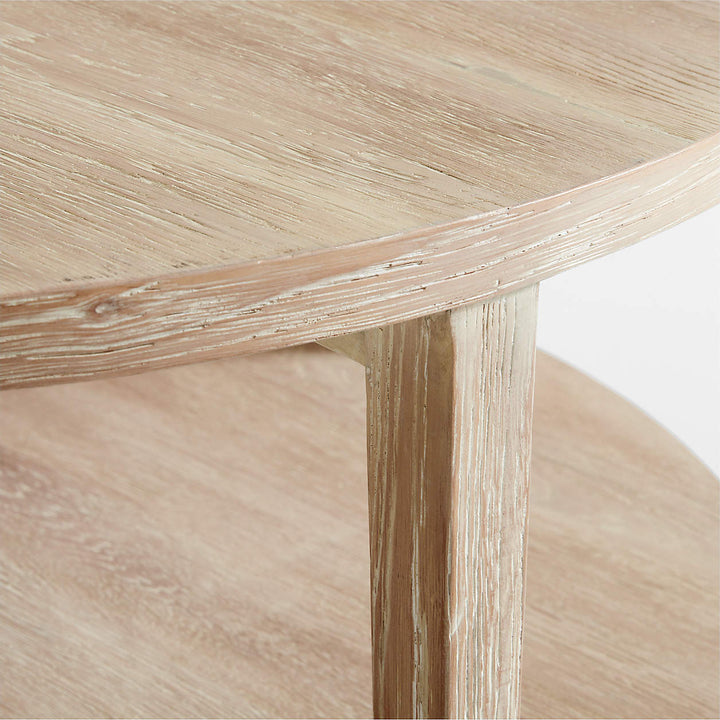 Clairemont Round Natural Coffee Table