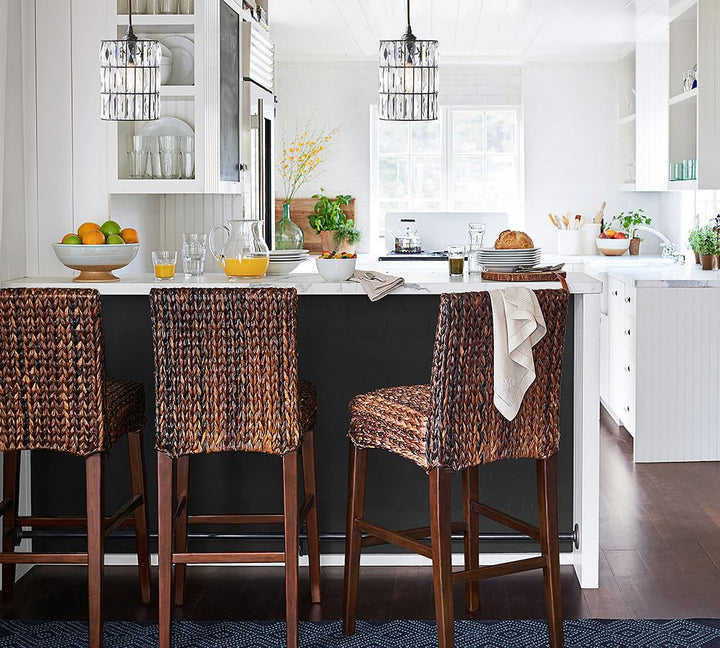 Adeline Crystal Pole Pendant with Bronze Hardware