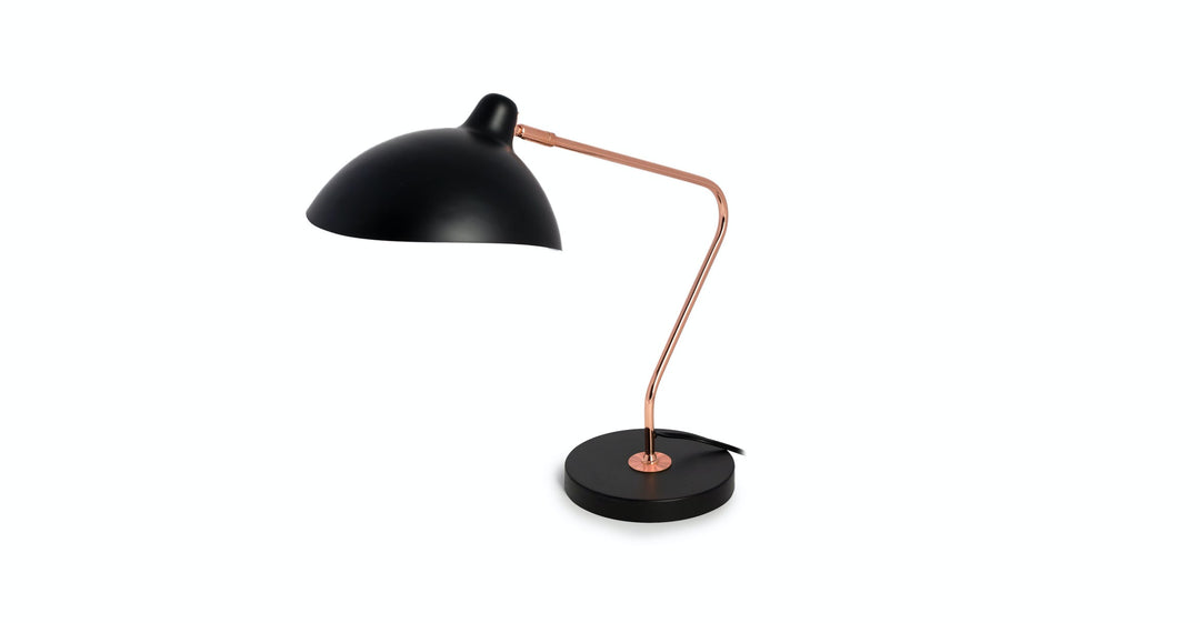 Leap Black Table Lamp