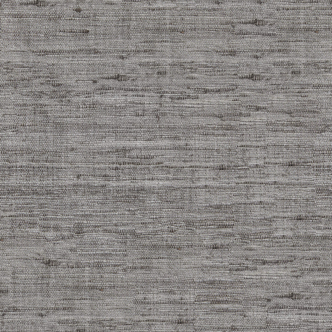 Trevino Pebble Grey Cotton Silk Blend Window Curtain Panel-96"