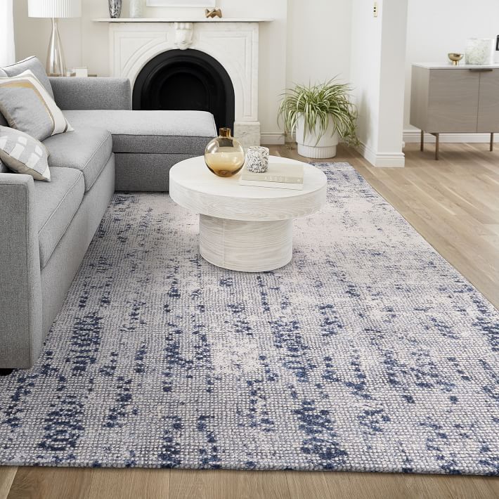 Distressed Foliage Rug 3'x5'
