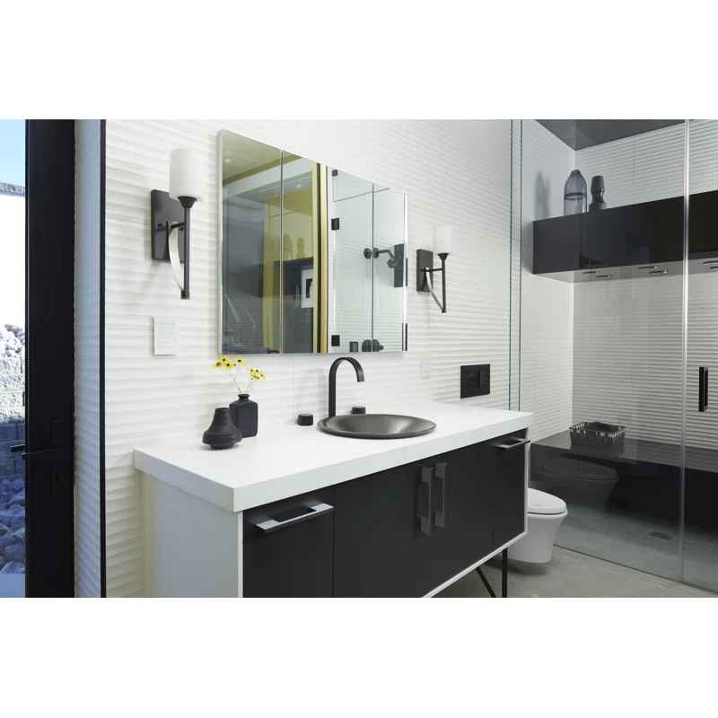 Kohler Verdera Aluminum Triple Door Medicine Cabinet