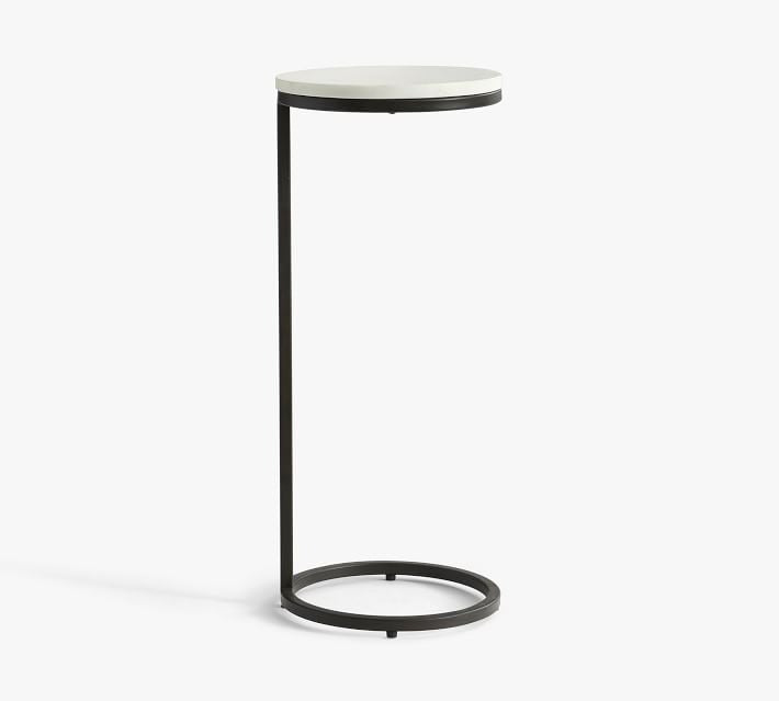 Delaney Round Marble C Table