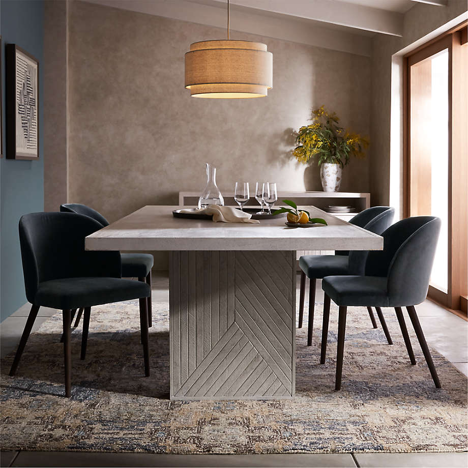 Avery Linen Double Drum Pendant Light