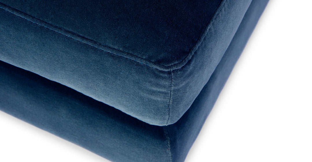 Sven Cascadia Blue Ottoman