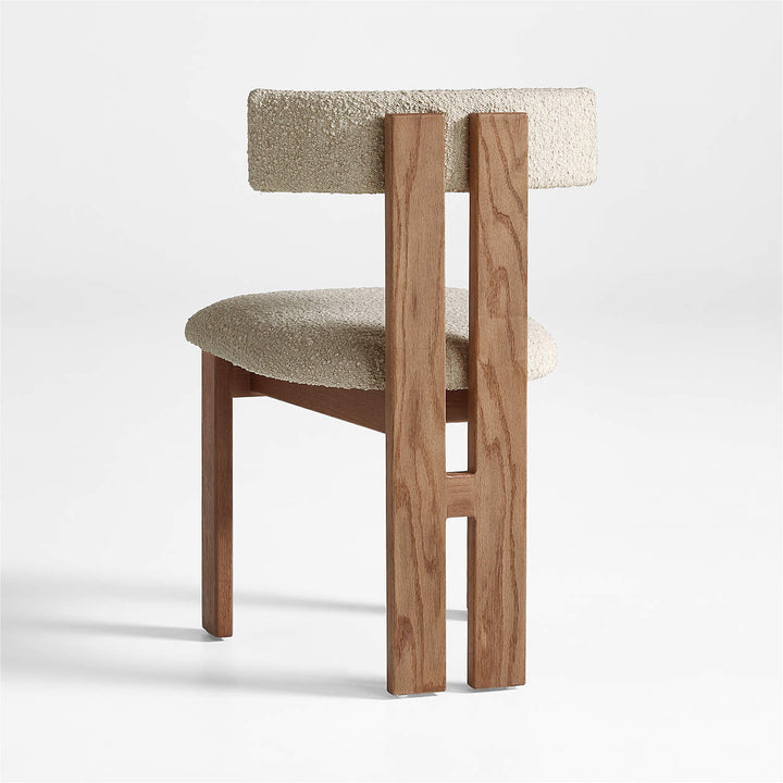 Ceremonie Natural Boucle Dining Chair