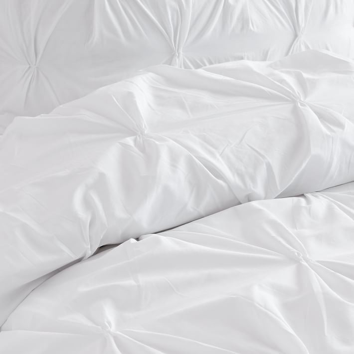 Organic Cotton Pintuck Duvet