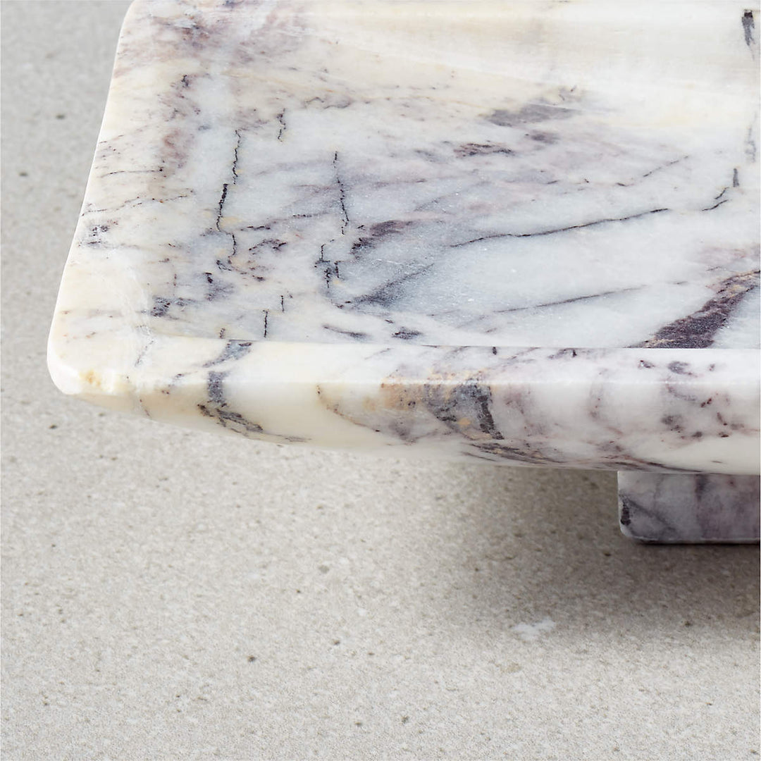 Daily Essential Marble Jewelry Tray