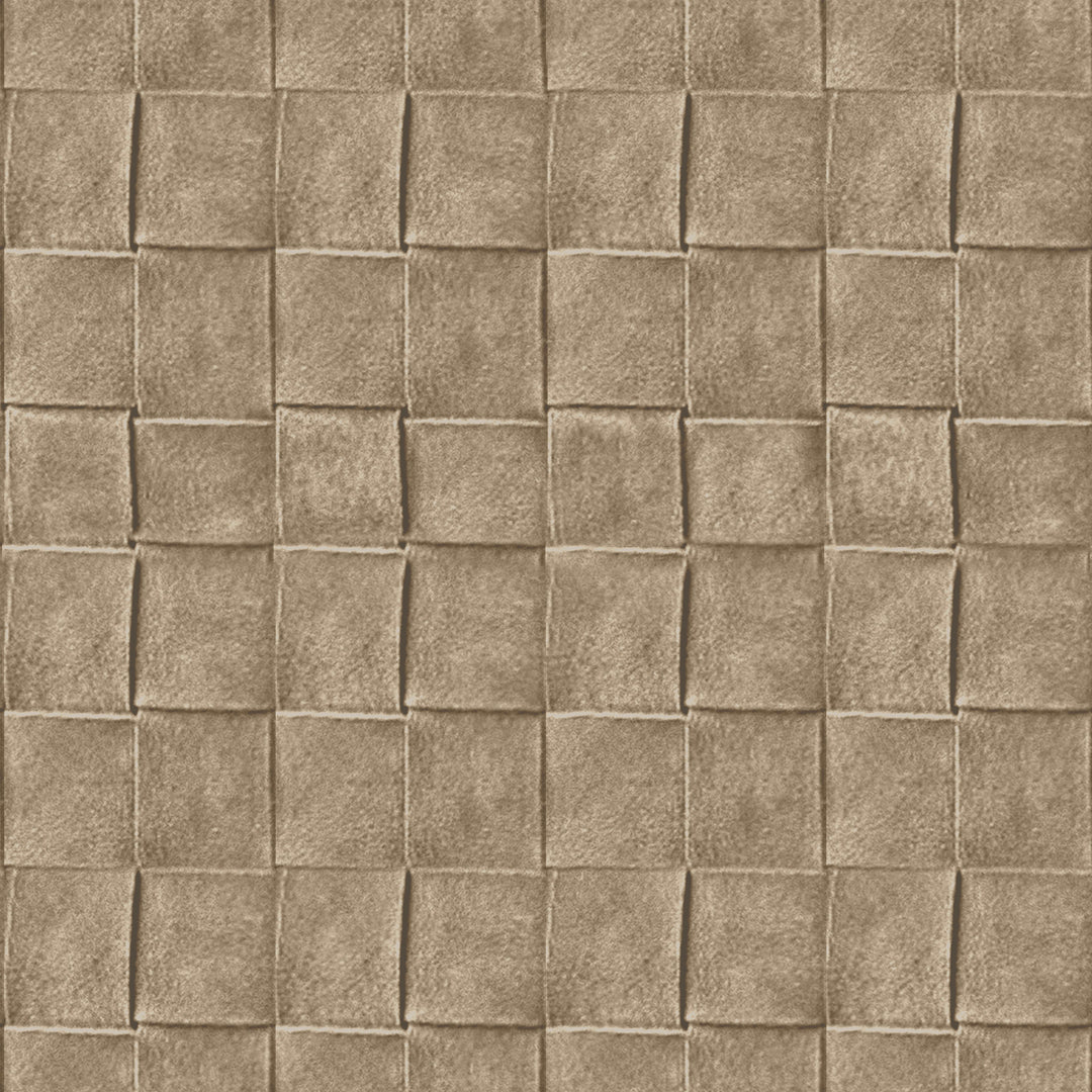 Basketweave Suede Pillow