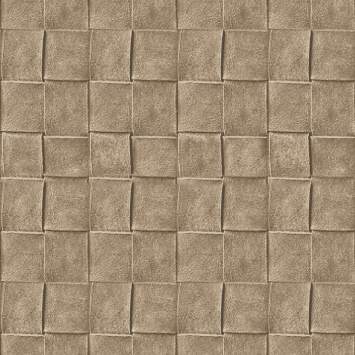 Basketweave Suede Pillow