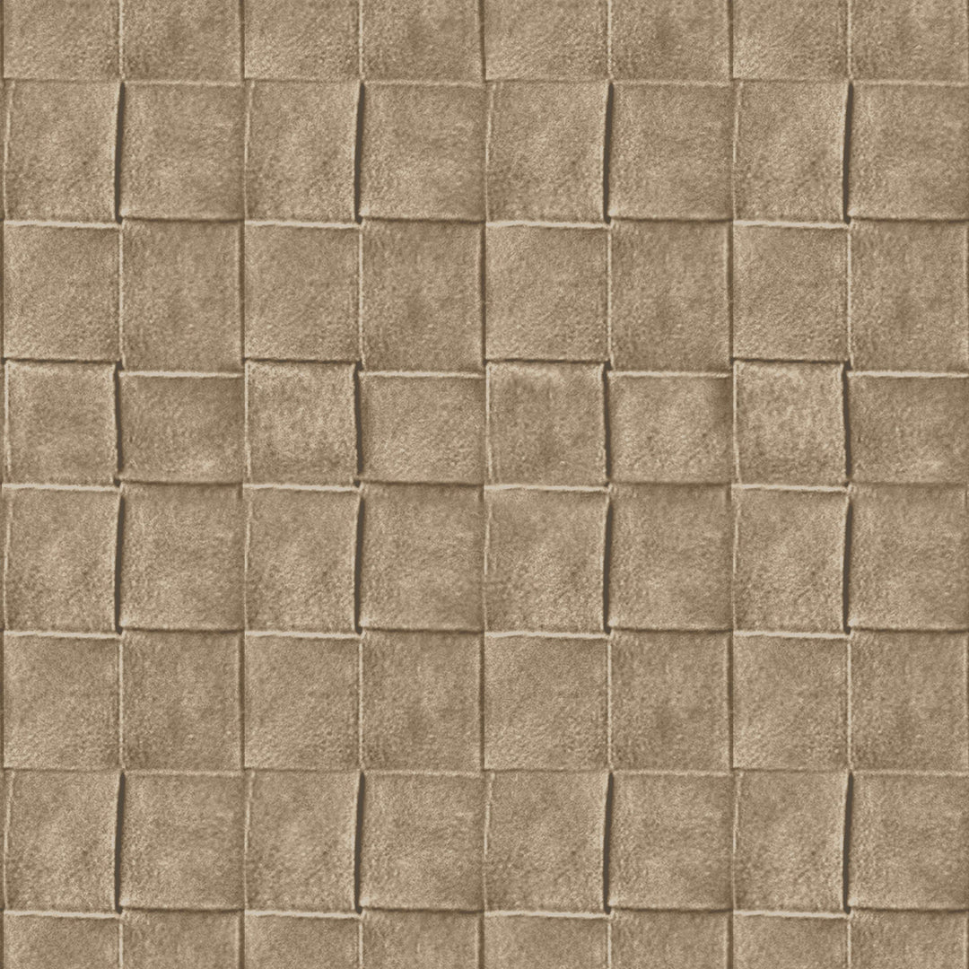 Basketweave Suede Pillow