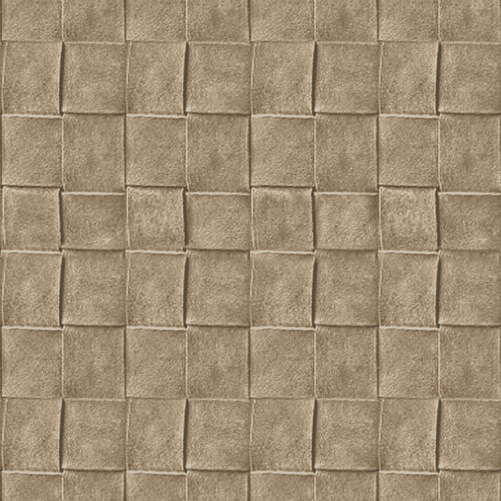 Basketweave Suede Pillow