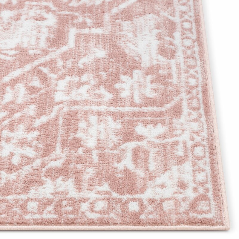 Dazzle Oriental Blush Area Rug-7'3"x9'3"