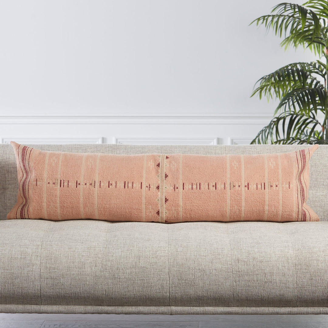 Fausley Rectangular Cotton Pillow Cover With Insert
