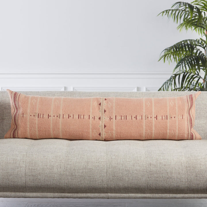 Fausley Rectangular Cotton Pillow Cover With Insert