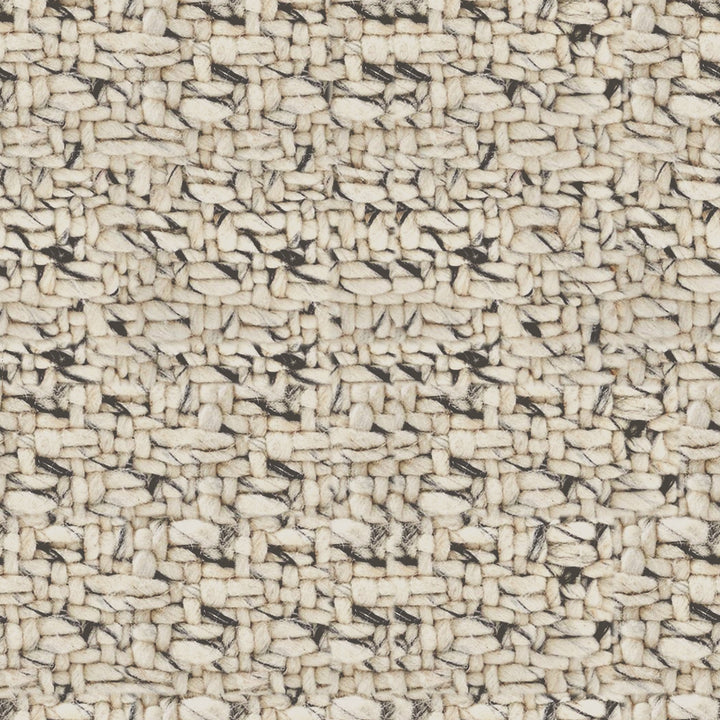 Marled Texture Chunky Pouf