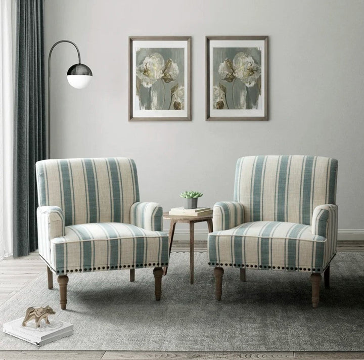Arching Upholstered Armchair 1