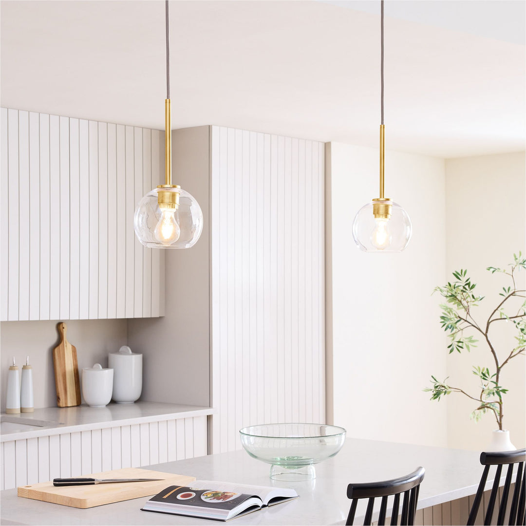 Sculptural Globe Pendant