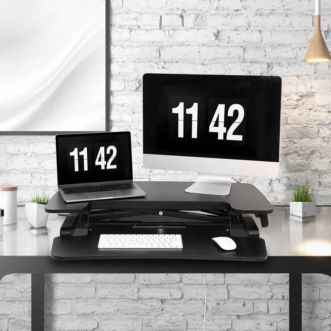 Desk Converter with Removable Keyboard Tray