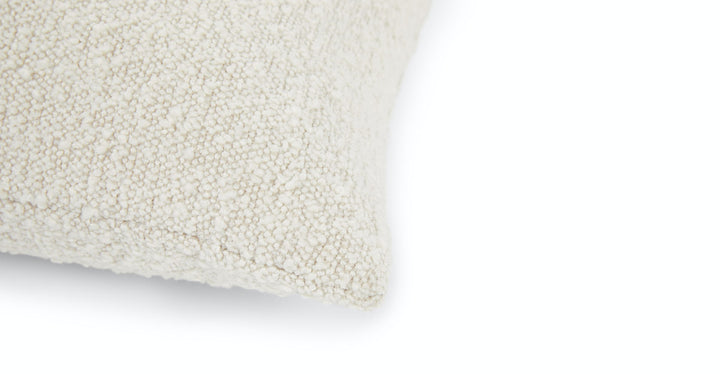 Gabriola Ivory Boucle Pillow Set With Insert-20"x20"