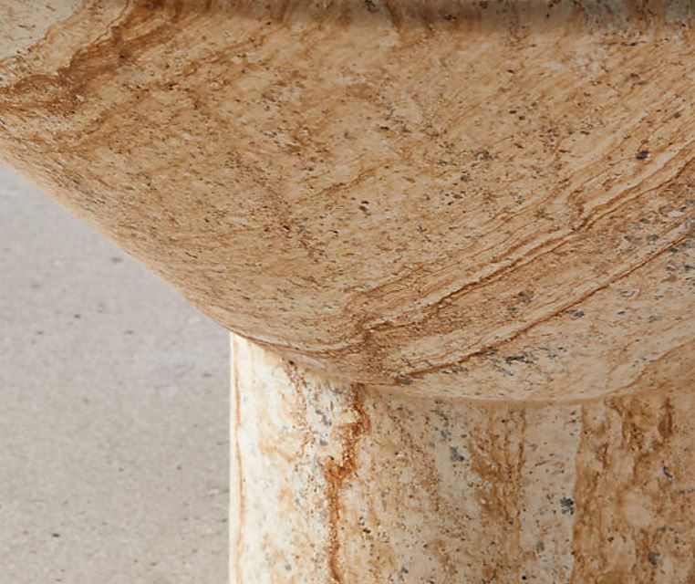 Dune Footed Sandstone Bowl