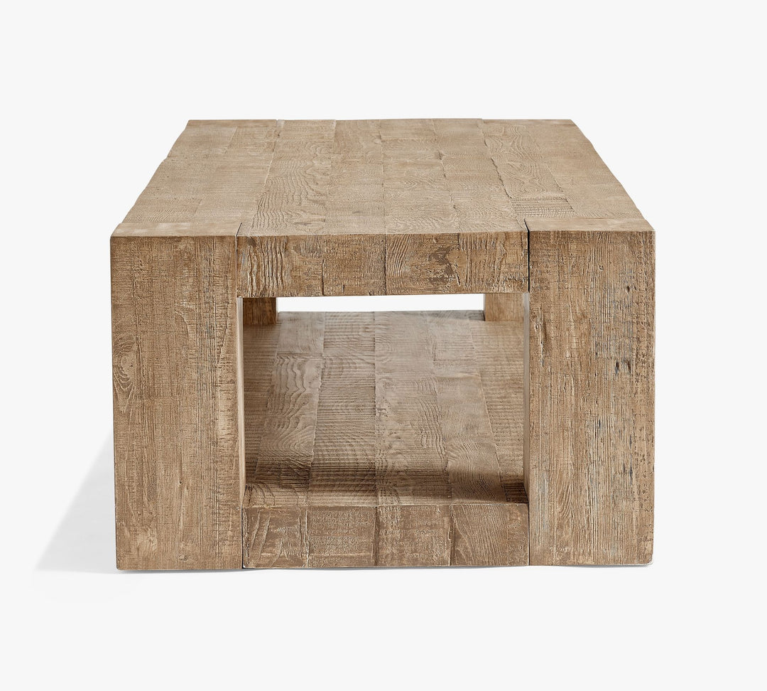 Palisades Rectangular Reclaimed Wood Coffee Table