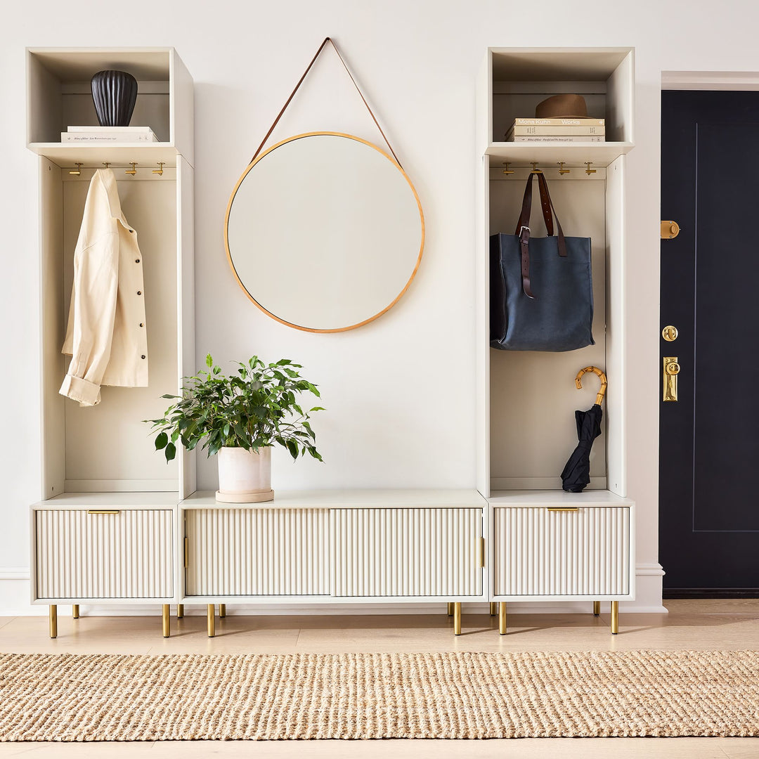 Modern Hanging Round Wall Mirror