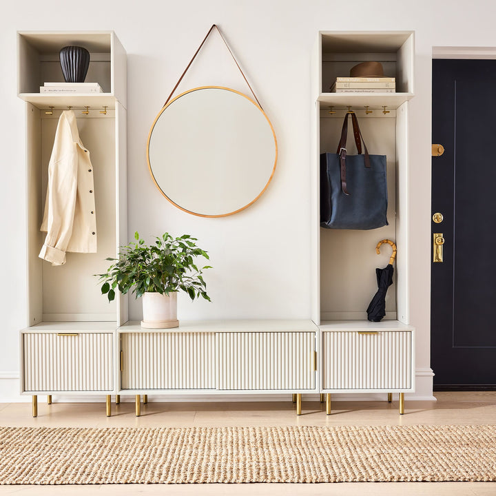 Modern Hanging Round Wall Mirror