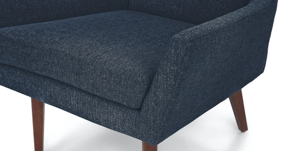 Angle Denim Blue Chair