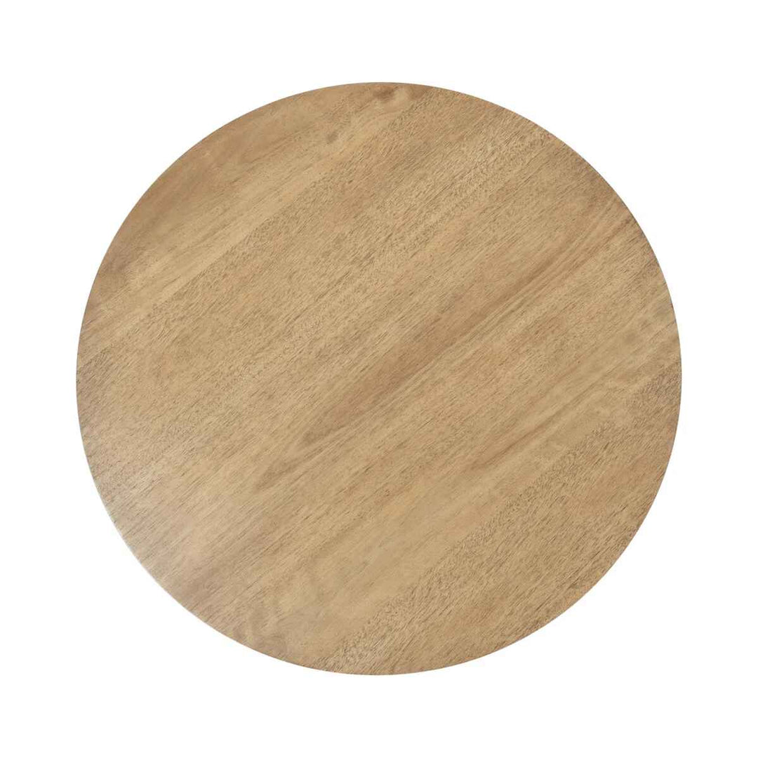Aamnah Prayash Tiered Round Living Room Coffee Table