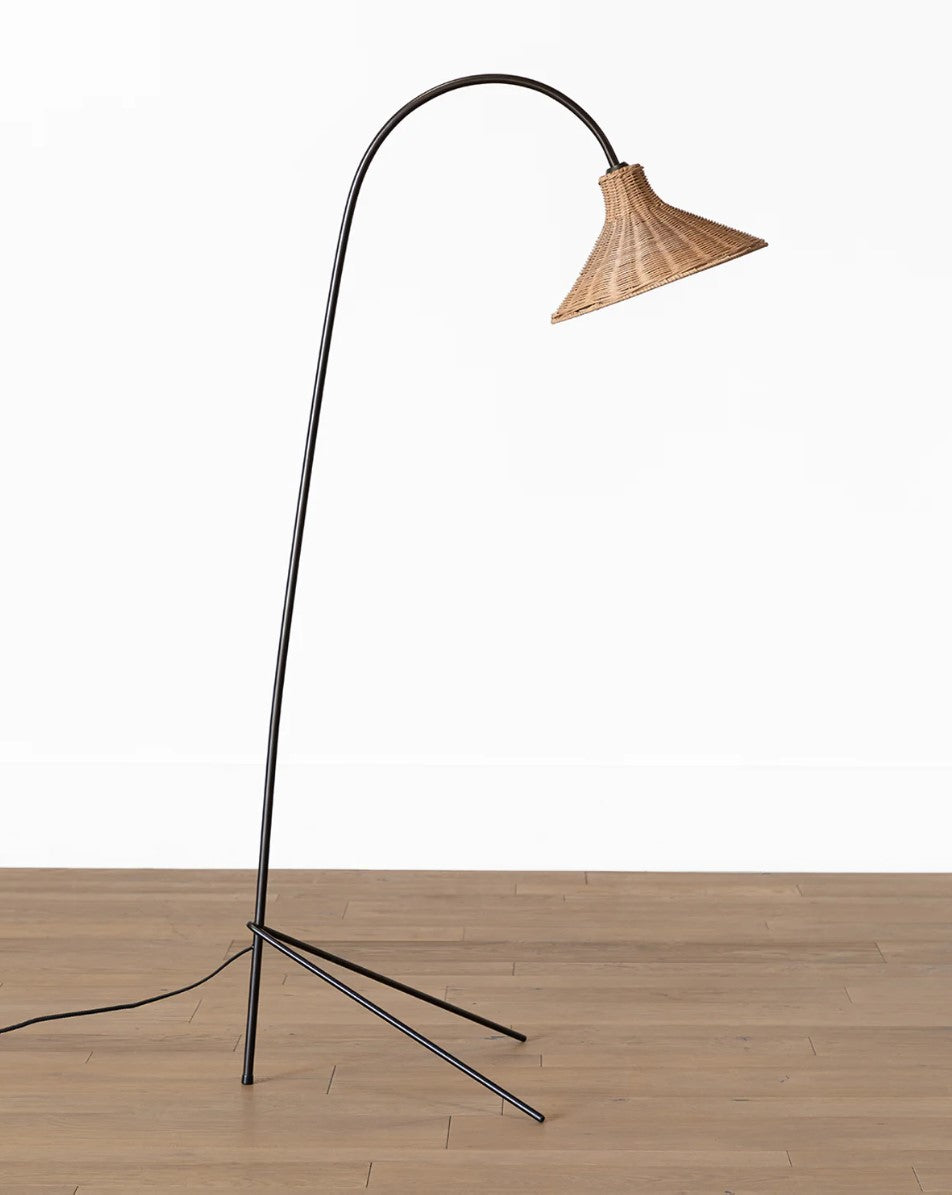 Johanson Woven Floor Lamp