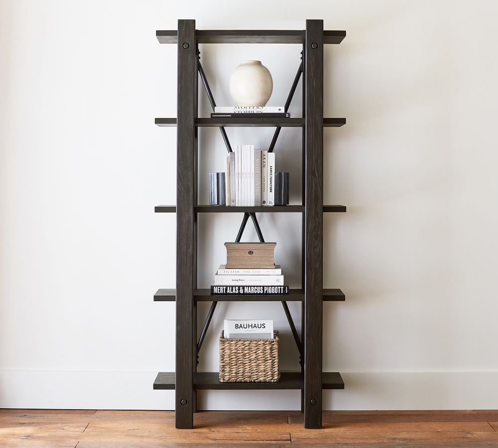 Black Marble Book Ends
