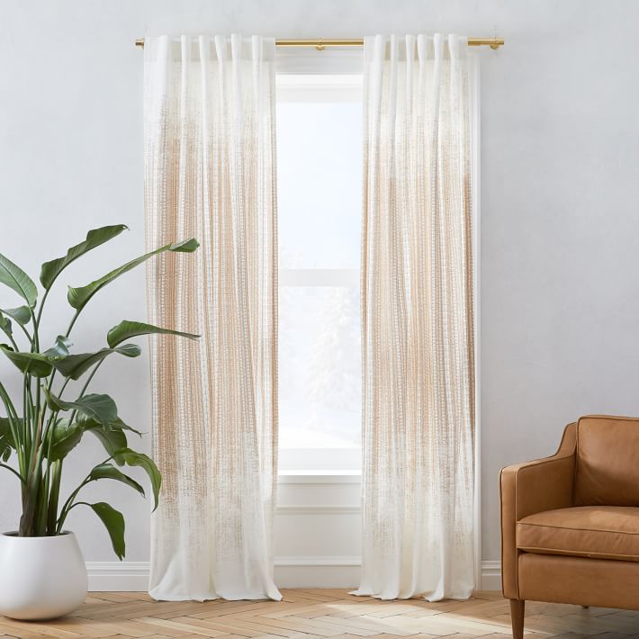 Echo Print Curtains (Set of 2) 48"x96"