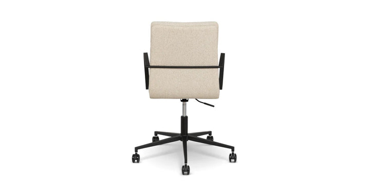Gerven Cobblestone Ivory Office Chair