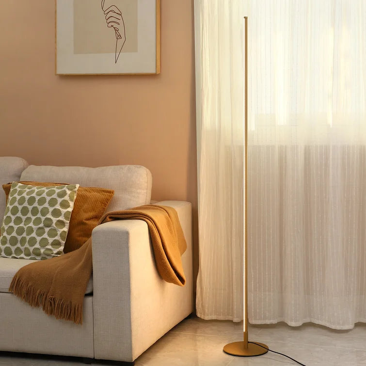 Allana 58" Dimmable LED Corner Floor Lamp