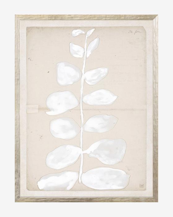 Beige Abstract 10 with Frame 13"x17"