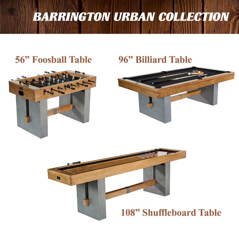 Urban 9' Shuffleboard Table
