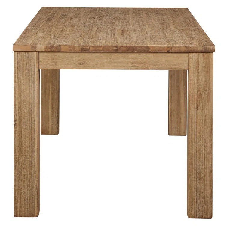 Bozrah 75 Acacia Solid Wood Dining Table