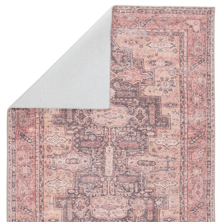 Cosima Medallion Pink and Dark Purple Rug-9'x12'