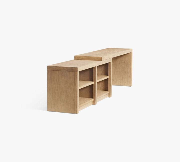 Dillon L Shape Rotating Desk