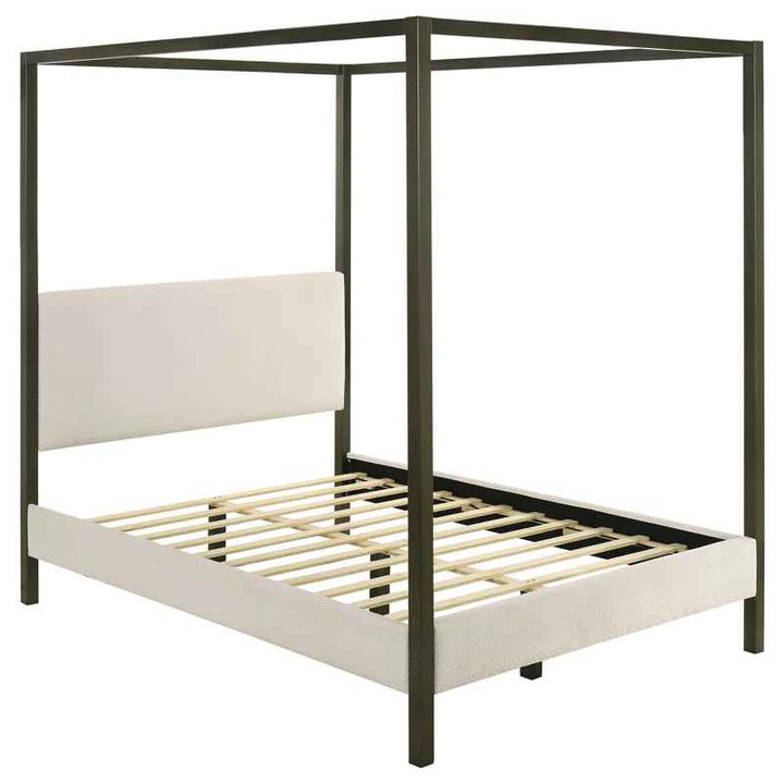 Tibold Upholstered Canopy Bed-Queen