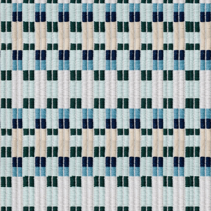 Outdoor Check Point Pillow-20"x20"