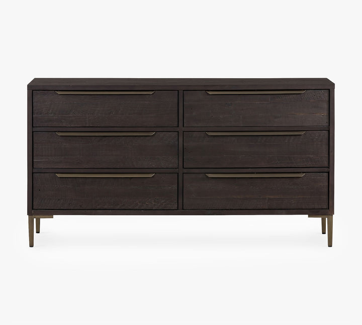Braden Reclaimed Wood 6 Drawer Dresser