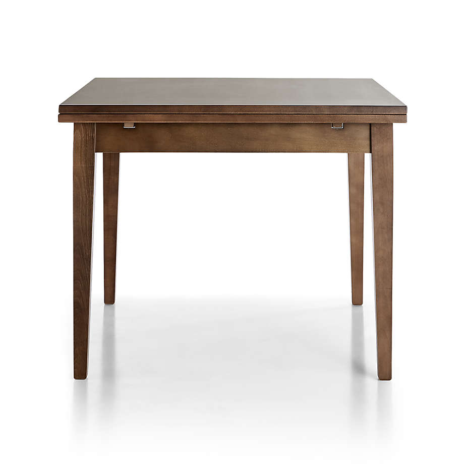 Pratico Nero Noce Extension Square Dining Table